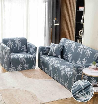 Husă de canapea elastică visiniu, mărime M (140-180 cm)