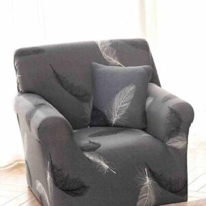 Husă de canapea elastică gri, mărime S (90-140 cm)
