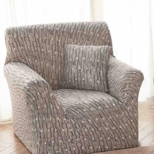 Husă de canapea elastică gri, mărime S (90-140 cm)